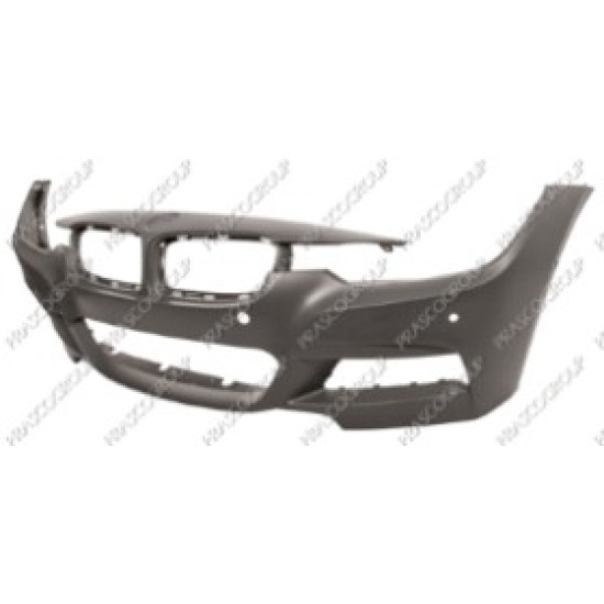 Paraurti Anteriore Con Primer-Con Tappo Coprigancio-Con Fori Pdc E Park Assist+Supporti-Con Tracce Lavafari E Telecamera Laterale Mod. M-Tech BMW  3 Series - F30/F31 M-Tech - 09/11 - 12/14  51118067946