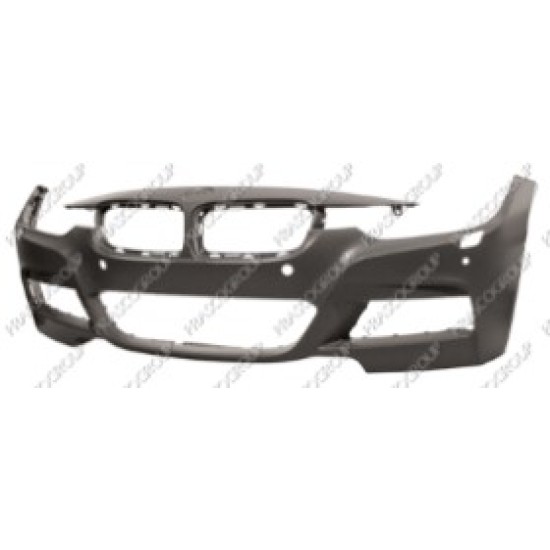Paraurti Anteriore Con Primer-Con Tappo Coprigancio-Con Fori Pdc-Con Fori Park Assist-Con Fori Lavafari+Supporti-Con Foro Telecamera Mod. M-Tech BMW  3 Series - F30/F31 M-Tech - 09/11 - 12/14  51118067945