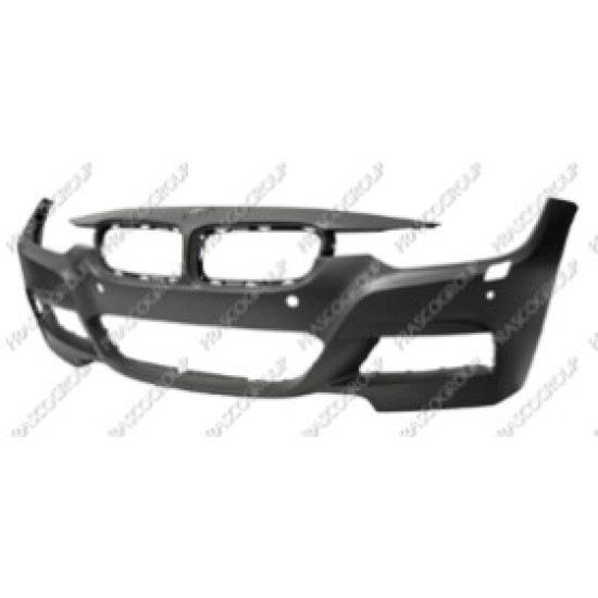 Paraurti Anteriore Con Primer-Con Tappo Coprigancio-Con Fori Pdc+Supporti-Con Fori Lavafari Con Foro Telecamera Laterale-Con Tracce Park Assist Mod. M-Tech BMW  3 Series - F30/F31 M-Tech - 09/11 - 12/14  51118067949