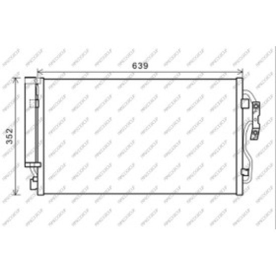 Condensatore BMW  3 Series - F34 - Granturismo - 01/12 - 02/16  64509288942