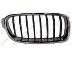 Griglia Radiatore Destra-Cromata/Nera-Mod. Sport Line BMW  3 Series - F30/F31 Lci - 01/15 - 10/18  51137260498