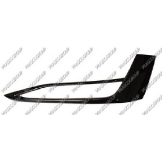 Cornice Fendinebbia Destra Nera Lucida Mod. Sportline BMW  5 Series - G30/G31 - 09/16 -  51117385282