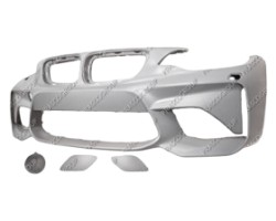 Bara Fata Cu Gauri pentru spalatori Fari+Capace Cu Capac Carlig M2 BMW  2 Series - F22 /F23 /F87 - Coupe`/Cabrio M2/M-Tech - 08/15 - 04/17  51118068509