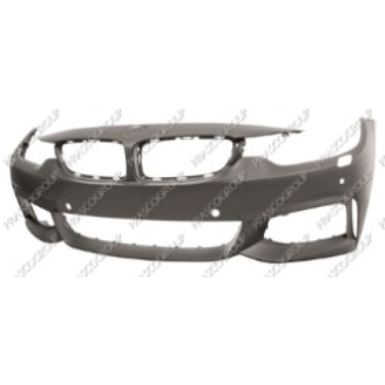 Paraurti Anteriore Con Primer-Con Fori Pdc+Supporti-Con Fori Lavafari BMW  4 Series - F36 - Grand Coupe - M-Tech - 05/15 - 02/17  51118060879