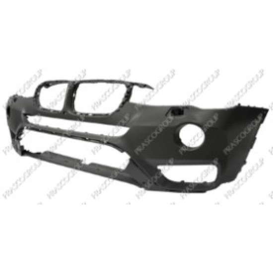 Paraurti Anteriore Con Primer-Con Sede Fendi Led-Con Fori Lavafari-Con Foro Telecamera-Con Tracce Park Assist BMW  X3 - F25 Lci - 04/14 - 07/17  51117389901