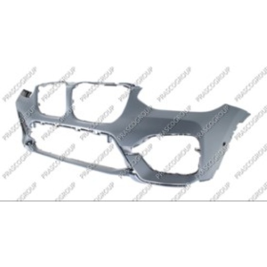Paraurti Anteriore Con Primer-Con Fori Pdc+Supporti-Con Tracce Park Assist BMW  X3 - G01 - 08/17 -  51117484780