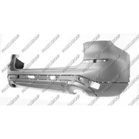 Paraurti Posteriore Con Primer-Con Tappo Coprigancio Con Tracce Park Assist BMW  X3 - G01 - 08/17 -  51127488214