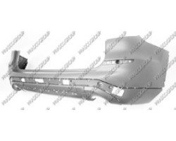 Paraurti Posteriore Con Primer-Con Tappo Coprigancio Con Tracce Park Assist Mod. Luxury Line BMW  X3 - G01 - 08/17 -  51127488218