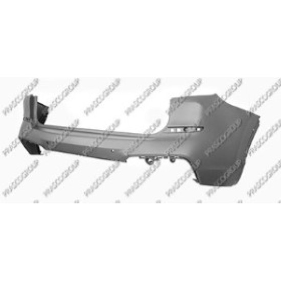 Paraurti Posteriore Con Primer-Con Tappo Coprigancio-Con Tracce Pdc Mod. M-Sport BMW  X3 - G01 M-Tech - 08/19 -  51128091991