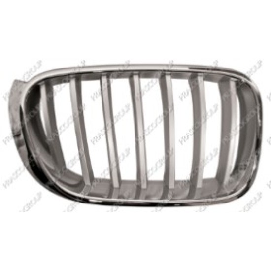 Griglia Radiatore Destra Cromata - Mod. X-Line BMW  X4 - F26 - 05/13 - 04/21  51137367422
