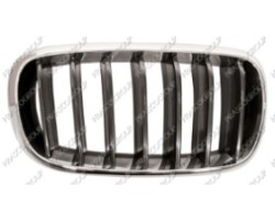 Griglia Radiatore Destra-Cromata/Nera - Mod. Basis BMW  X5 - F15 - 08/13 - 08/18  51137294486