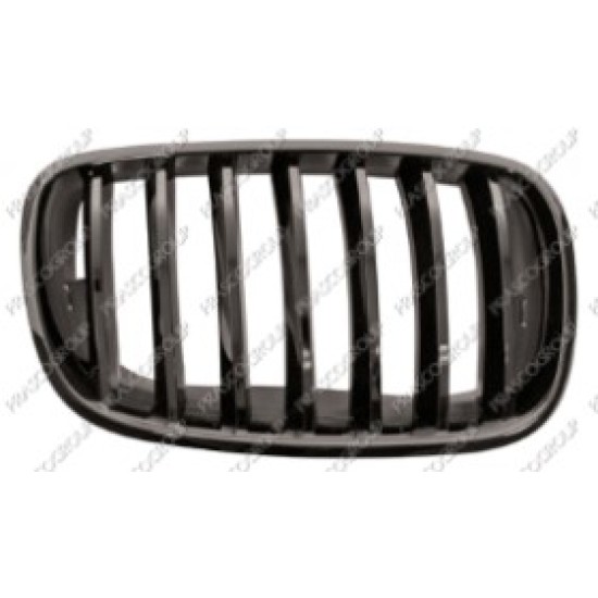 Griglia Radiatore Destra Nera Lucida BMW  X5 - E70N - M-Tech - 05/10 - 05/13  51712150246