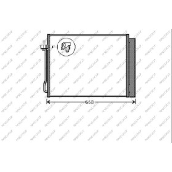 Condensatore BMW  X6 - E71 - 01/08 - 06/14  64509239992