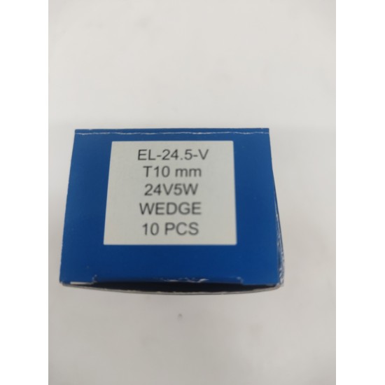 set 10 Lampadine Poziție T8.5/T10