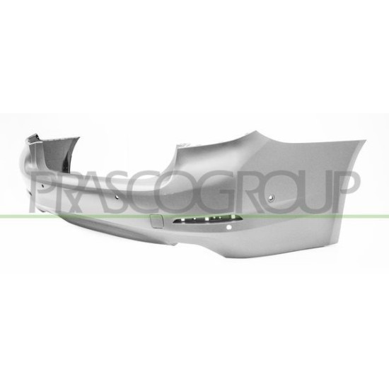 Paraurti Posteriore Con Primer-Con Tappo Gancio-Con Fori Pdc E Fori Park Assist+Supporti-Con Scarico Singolo Grande A Destra E Sinistra Mod. 4 Porte BMW  5 Series - G30/G31 - 09/16 -  51127475594