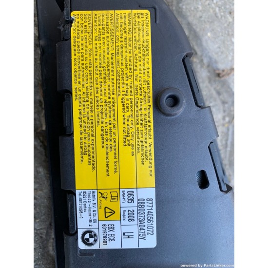 Airbag anteriore sx BMW 1 (E87) [ 2003 - 2013 ] 116 d (N47 D20 A) 85KW|116HP BMW OEM 877140561072