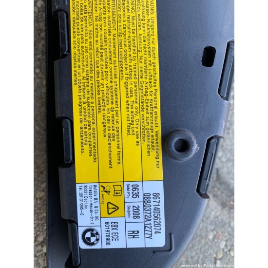 Airbag anteriore dx BMW 1 (E87) [ 2003 - 2013 ] BMW OEM 877140562074
