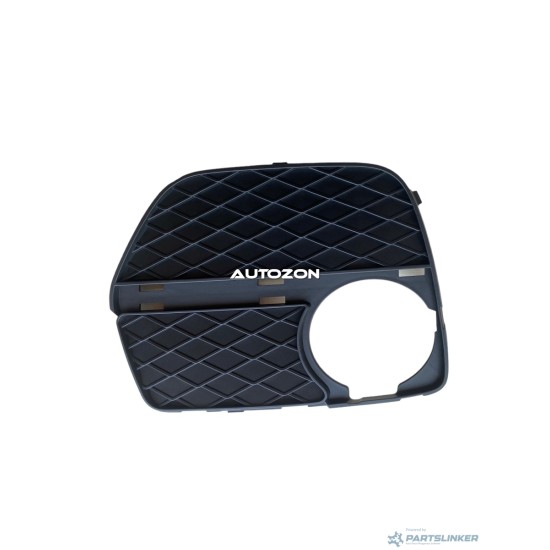 Griglia Destra Paraurti Nera-Con Sede Fendi-Con Fori Modanatura 2012> BMW  X6 - E71 - 01/08 - 06/14  51117312606