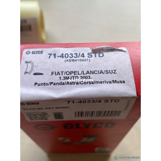 Cuzineti ALFA ROMEO MITO (955_) [ 2008 - > ] Glyco 71-4033/4 STD