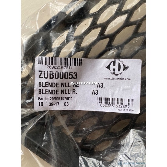 Griglia proiettore destra AUDI A3 II Convertible (8P7) [ 2008 - 2013 ] Diederichs ZUB00053